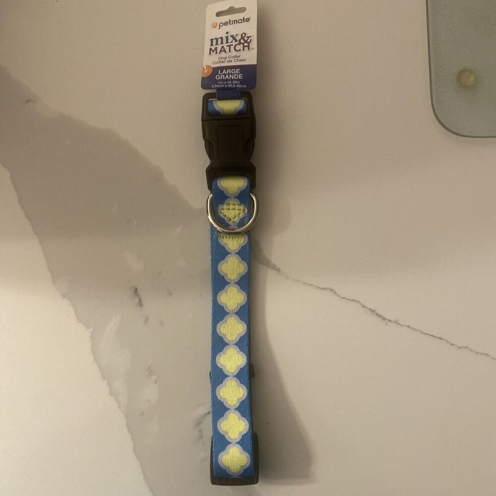 Petmate Large Dog Collar - 1 in x 16-26 in - New With Tags